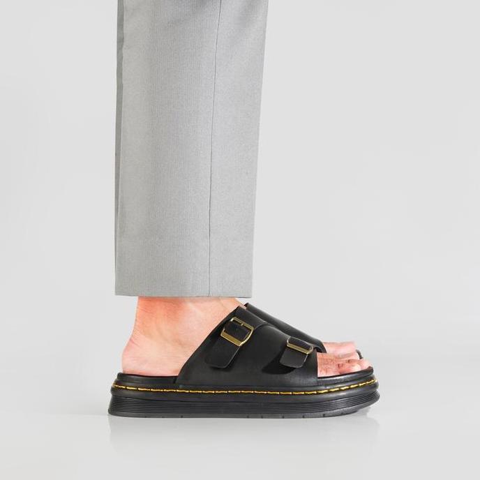Osgood - Papillon Black - Sandal Kulit