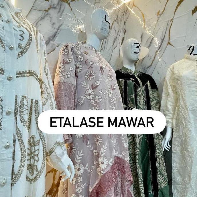 Dress Abiyan Najwa Orinal LFY SABTU 18 APR MALAM Fashion muslim AlizaCollection Gamis midi