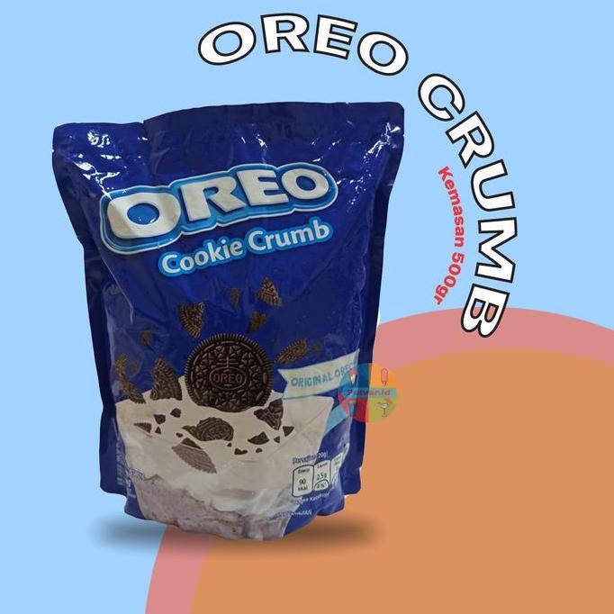 Ingredients- Oreo Crumb / Remahan Oreo / Topping Oreo Crumbs / Remahan Oreo 500G