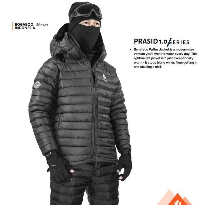 Jaket Gorpcore Tebal Winter Bogaboo Seri Prasid 1.0 Pria Wanita -  Jacket Puffer Musim Dingin - Jake