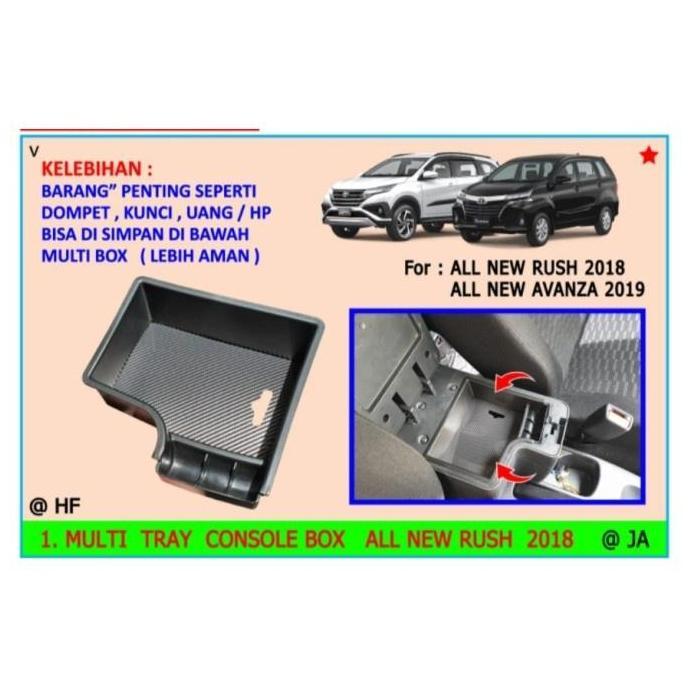 Multi tray console box Toyota Avanza Xenia 2019-2021