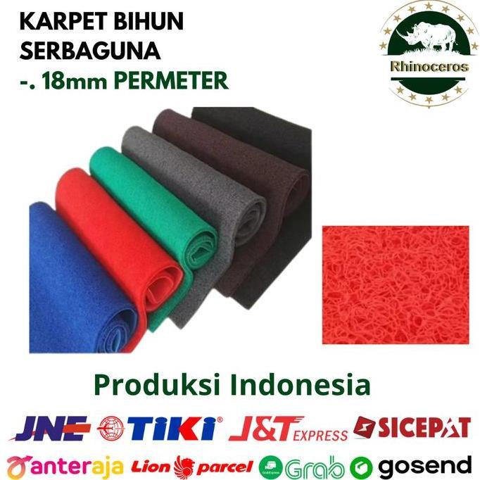Karpet Keset Bihun Mie Mobil Alas Mobil Meteran Tebal 15MM
