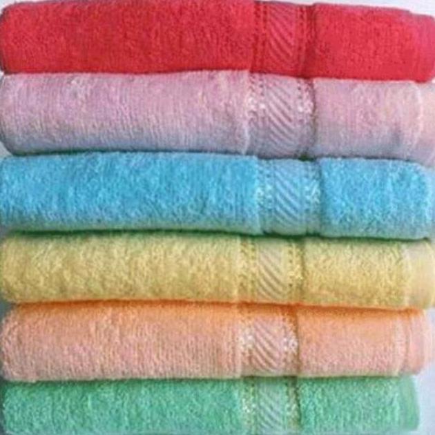 RAMEStore - Handuk dewasa jumbo merah putih by terry palmer handuk dewasa handuk polos handuk mandi 