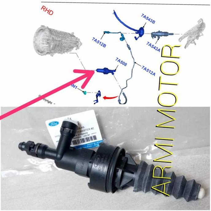 MASTER KOPLING BAWAH FORD RANGER MAZDA BT50 PRO 5 SPEED ORIGINAL FORD 3C1Z7A508A READY STOCK