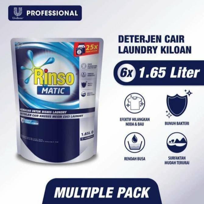 Limpeza- Rinso Matic Cair 1,8 Liter
