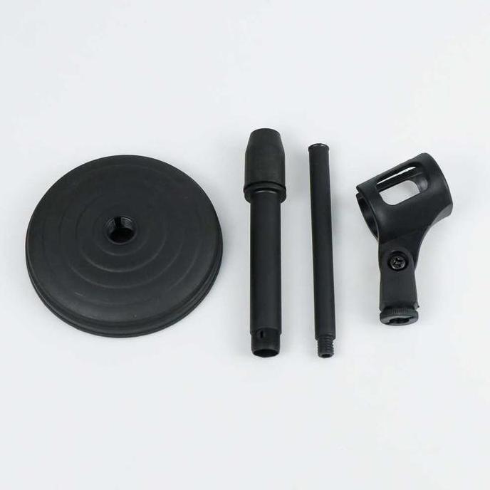 Vocale- Stand Mikrofon Meja Mimbar Podcast Holder Tiang Penyangga Mic Desktop Microphone Adjustable