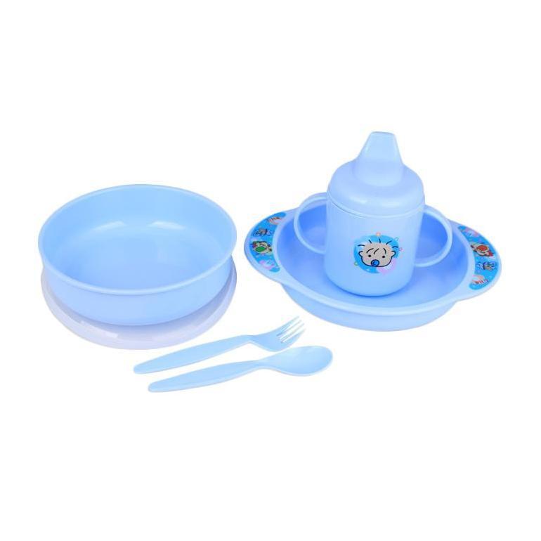 Ready stok Lusty Bunny Feeding Set 7in1 Alat Makan Bayi