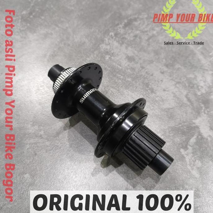Freehub Shimano MT410-B Boost MicroSpline 32H 148 Full Sealed bearing hub belakang MT 410 401