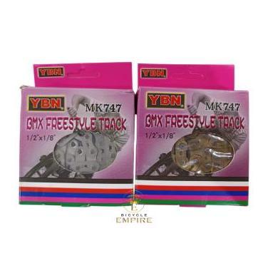 Yaban YBN Chain Rantai MK747 Single Speed HalfLink For BMX Bicycle Empire
