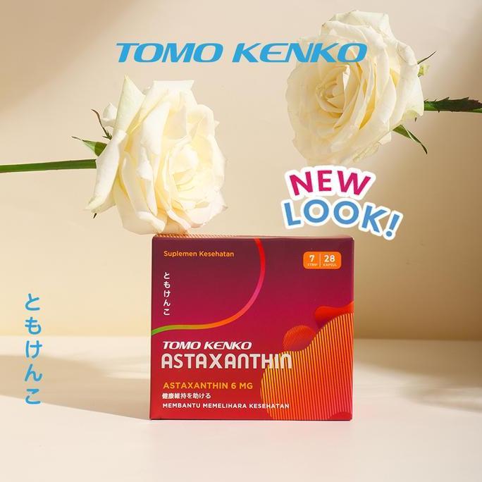Tomo Kenko Vitamin Astaxanthin 6 Mg | Daya Tahan Tubuh Terbaru !!!