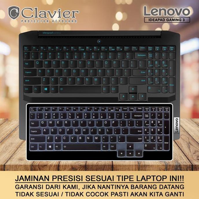 Keyboard Protector Cover Lenovo IdeaPad Gaming 3 3i 15 Silikon Cooskin