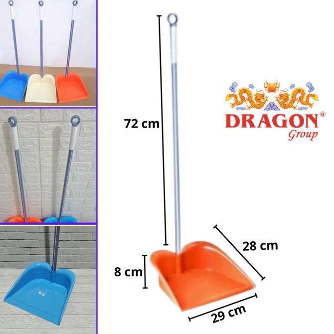 Kinigami- Dragon Pengki Serokan Sampah Plastik Tebal Dan Kuat Gagang Besi Serokan  Sampah Pengki  Pl