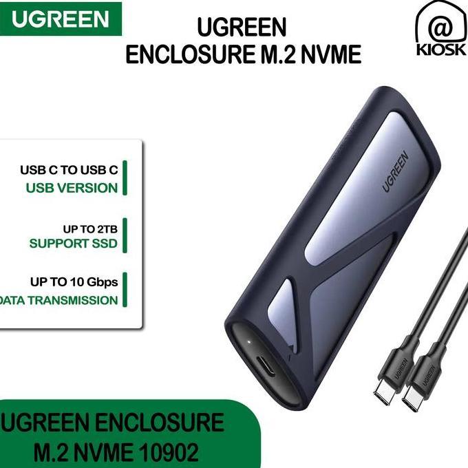 UGREEN ENCLOSURE SSD M.2 NVME 2230/2242/2260/2280 / UGREEN ENCLOSURE 10902