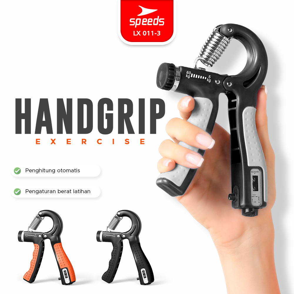 SPEEDS Handgrip Adjustable 5-60kg Portable 011-3