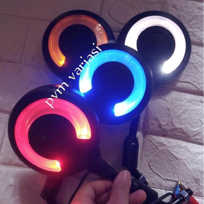 Promo Spion Motor Model Scoopy Lampu Led Kaca Spion Sein Bulat Lampu Led Scoopy Fino Kendaraan Motor