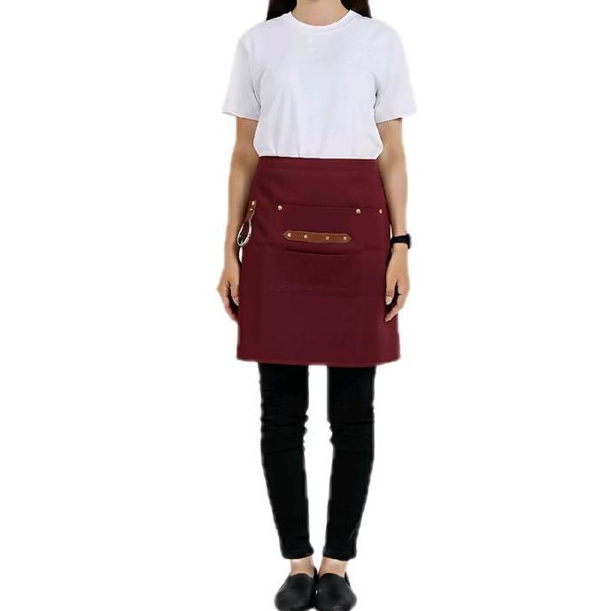 Celemek setengah badan premium Celemek waiters