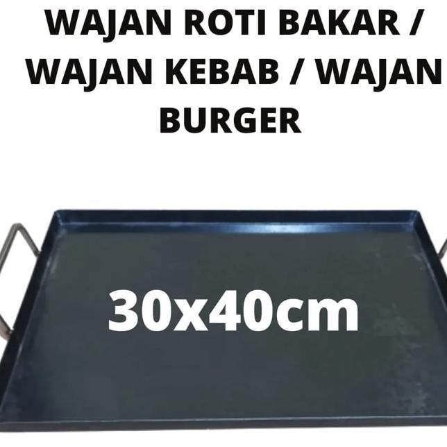 Wajan Roti Bakar / Wajan Kebab 30X40 Cm