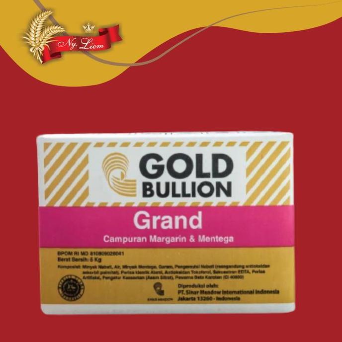 Latte- Gold Bullion Grand Butter - Margarine 1 Kg #R