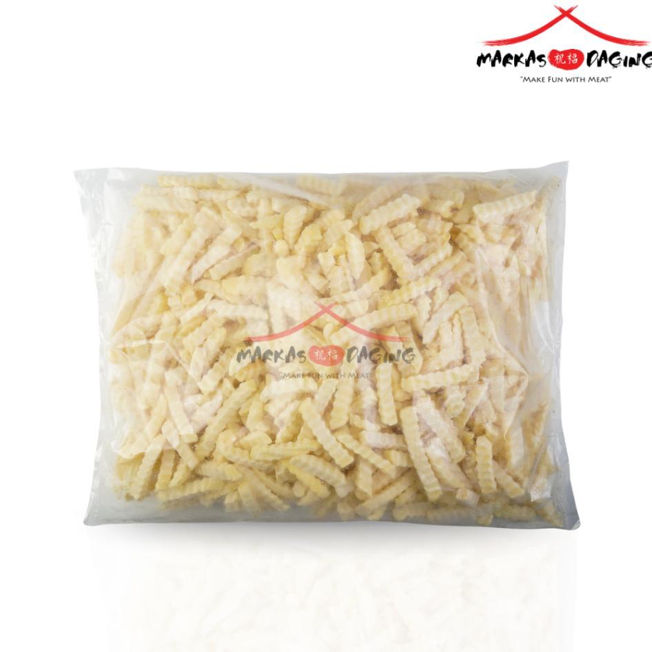 Kentang Aviko Crinkle Cut 2.5 Kg / Kentang Frozen / Kentang Goreng / Bekasi - Markasdaging