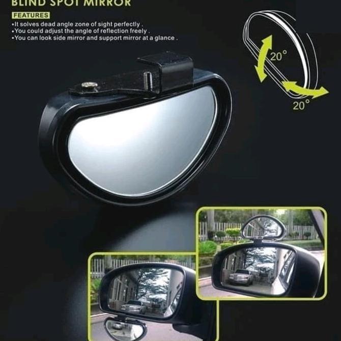 KACA SPOON CAR WIDE VIEW BLIND SPOT MIRROR TAMBAHAN SPION MOBIL SPESIAL