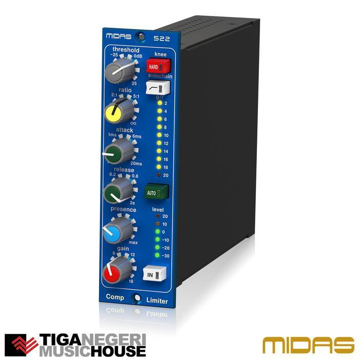 MIDAS COMPRESSOR LIMITER 522 V2 500 SERIES COMPRESSOR/LIMITER ORIGINAL DAN TERPERCAYA