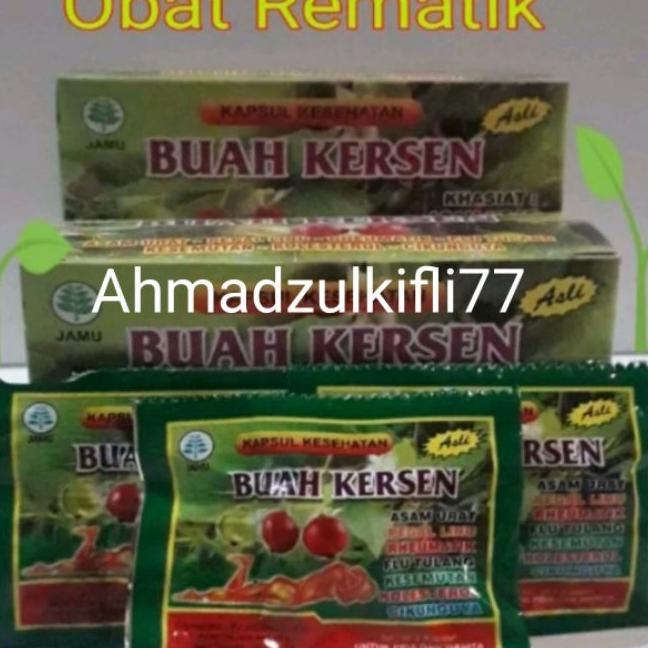 Obat Rematik Kapsul Buah Kersen Herbal Alami