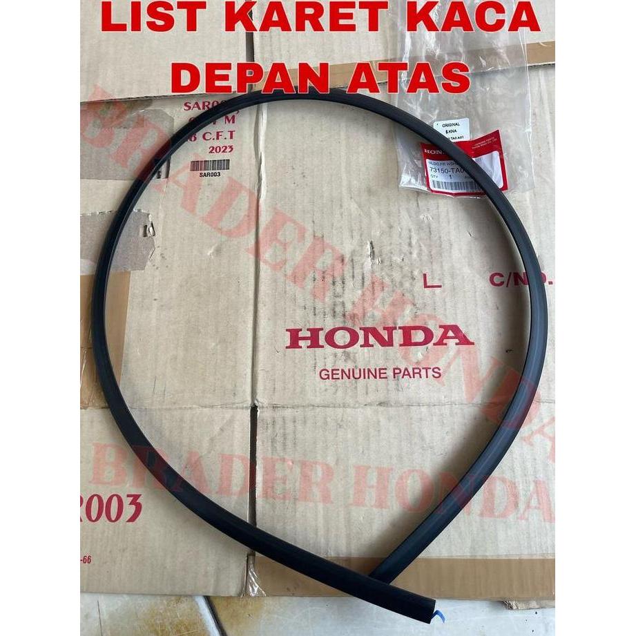 Promo KARET LIST KACA BESAR DEPAN LIS MOLDING ATAS CRV GEN 4 RM1 RM3 PRESTIGE 2000 2,0 2400 2,4 CC 2