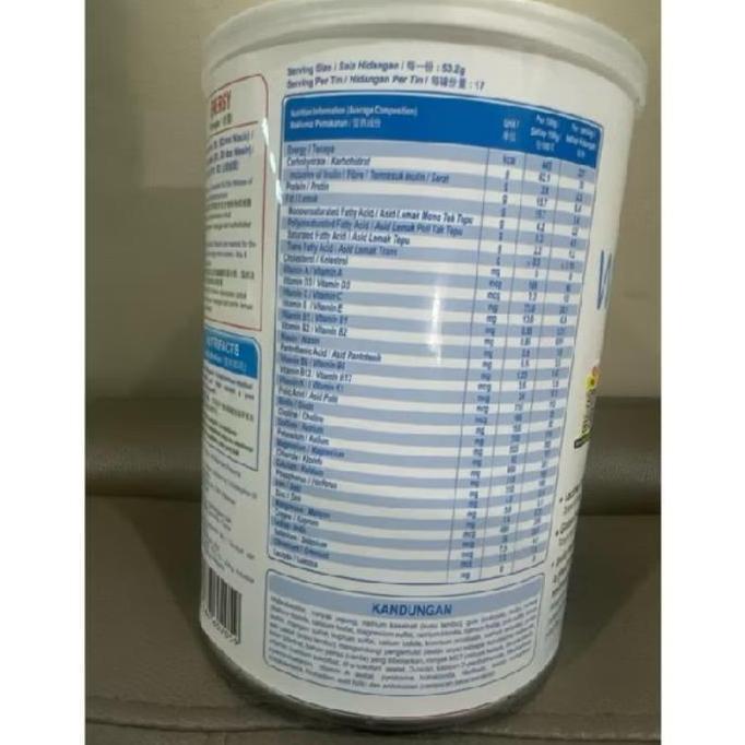 Latte- [ Malaysia] Susu Lansia Orangtua Appeton 60+ 400 Gram 900 Gr Rasa Vanila Wellness Diabetic La