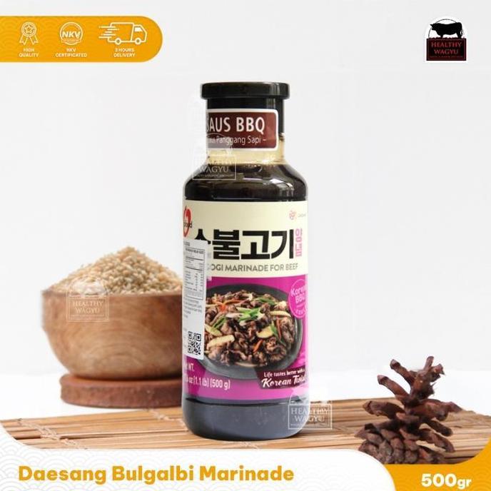 Spezia- Daesang Bulgalbi Marinade 500Gr Healthy Gyu