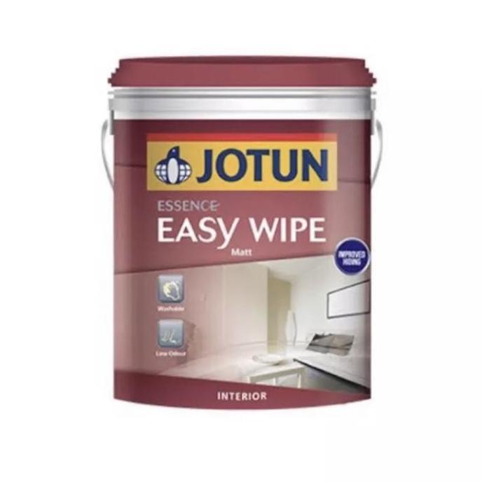 TERBARU - Cat Tembok Jotun Essence Easy Wipe 3.5ltr Abu muda Matrix 9913 3.5 Lit
