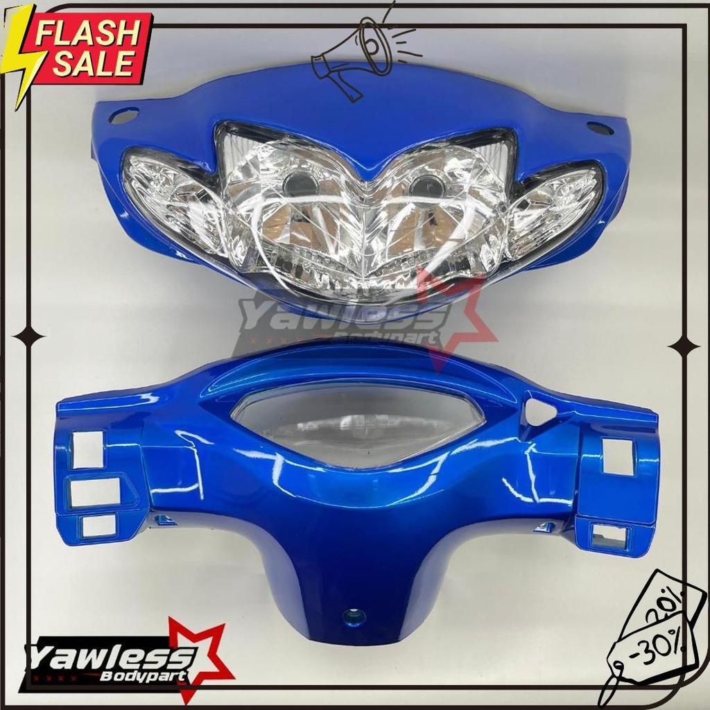 Batok Shogun 125 Biru Plus Reflektor Shogun 125 R / Batok Shogun 125 R Biru Meledak