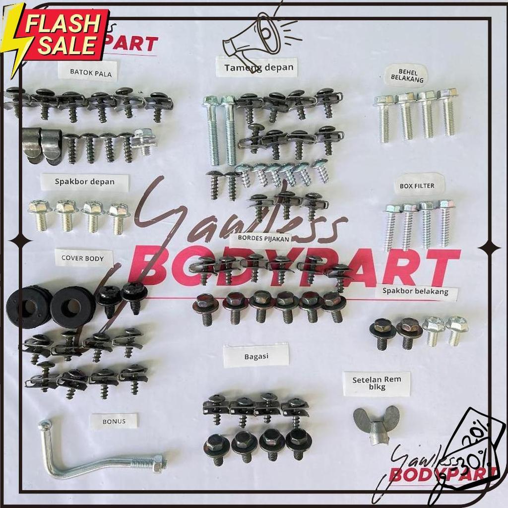 Baut Body Mio Sporty - Baut Body Mio Smile - Baut Mio Sporty Full Body / Baut Cvt Mio Sporty Termura