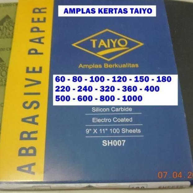 Amplas Kertas Per Pack Isi 100Lbr/Kertas Amplas Dari Grid 1000-5000/ Amplas Kayu Tembok Meja Kayu Ba