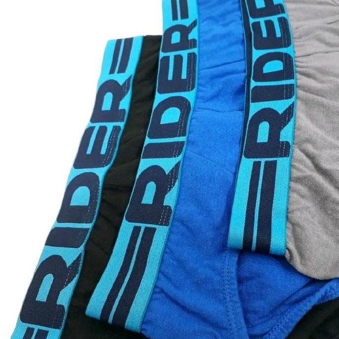 Sale 1Box- Celana Dalam Pria Rider Sport 762 Karet Boxer - Celana Dalam Pria Dewasa Rider Cowok
