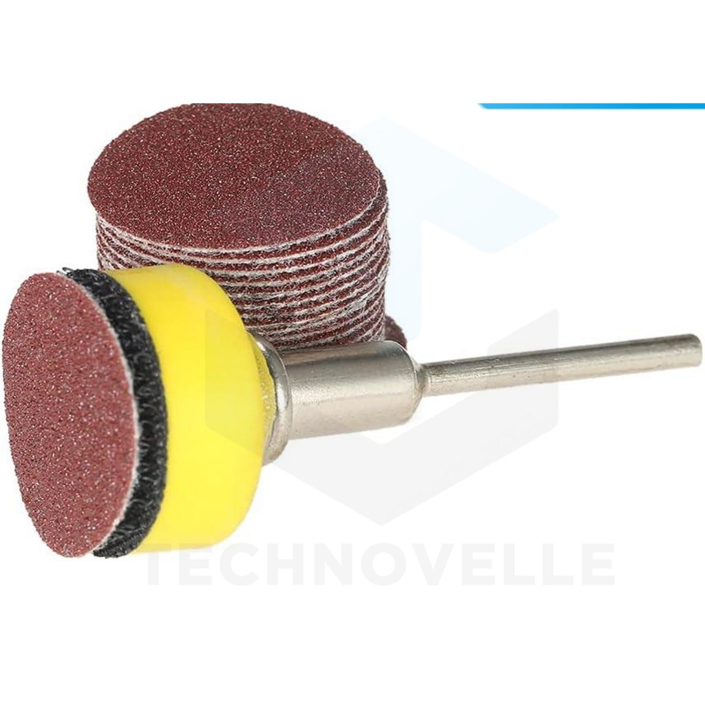 Mata Bor Amplas Poles Kecil Bulat Sanding Disc Polishing Scrubbing