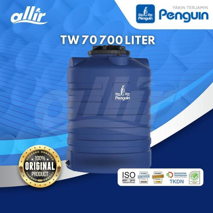 Allir - Toren Air Penguin 700 Liter TW 70 Tangki Air Blow Tank 700 Liter