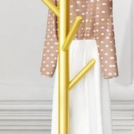 Standing Hanger Gold Serbaguna - Gantungan Baju Berdiri  Gantungan Baju Topi Tas Marmer Multifungsi 