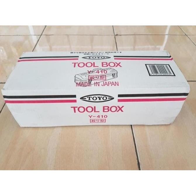 TOYO Y-410 Tool Box Besi 1 susun made japan / kotak