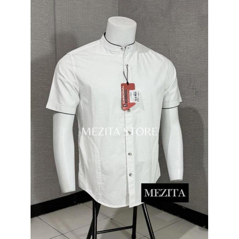 Kemeja Koko Slimfit Pria Cardinal J3097 Putih