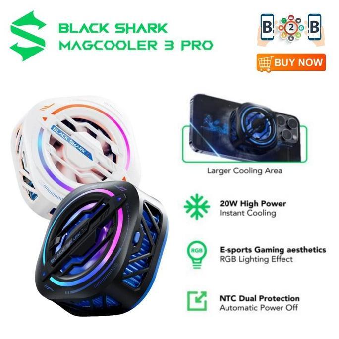 Black Shark FunCooler Pro / 2 Pro / 3 Pro - BlackShark Fun Cooler Magnetic Cooling Fan Magcooler 3 P