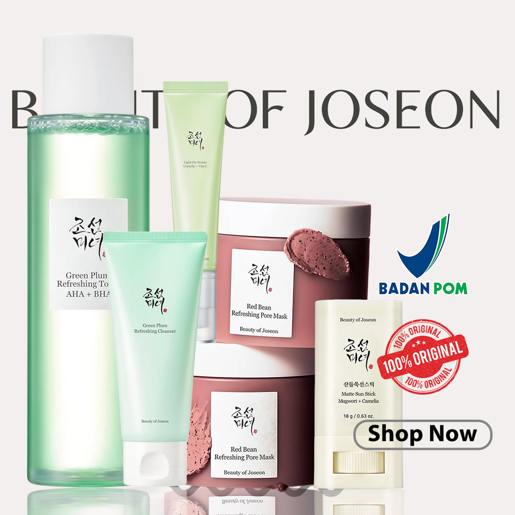 BOJ Green Plum Refreshing Cleanser / Toner / Red Bean Mask / Water Gel / Apricot Peeling Gel / Matte