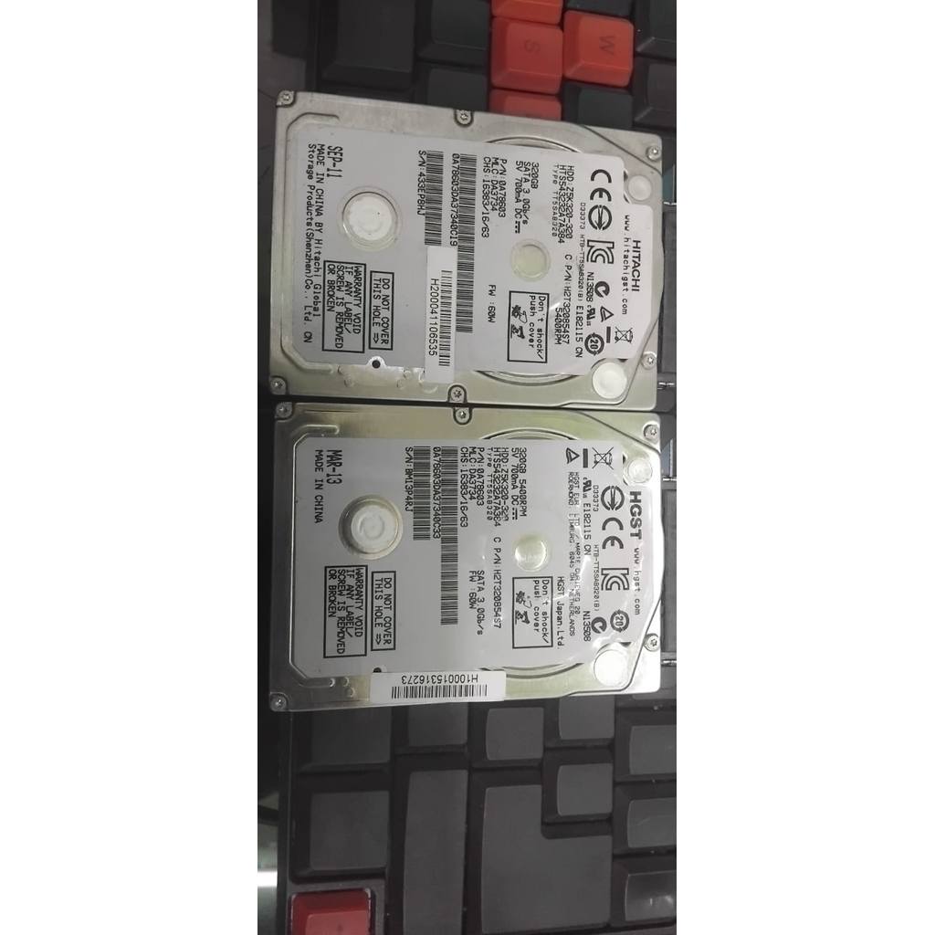 HARDISK LAPTOP 2.5" 500GB SECOND BERGARANSI