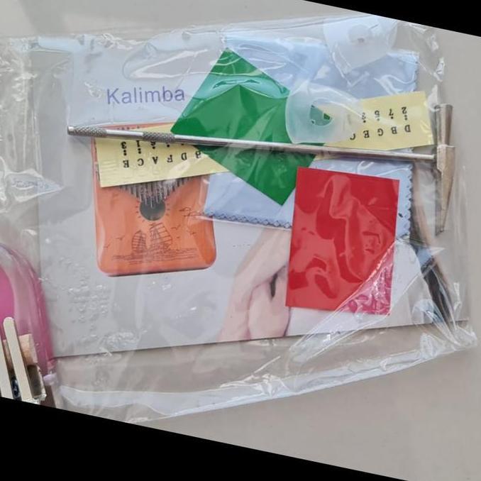 Kaikki Kalimba 21 keys Acrylic Thumb Piano Kecapi jari Kalimba instrum KS
