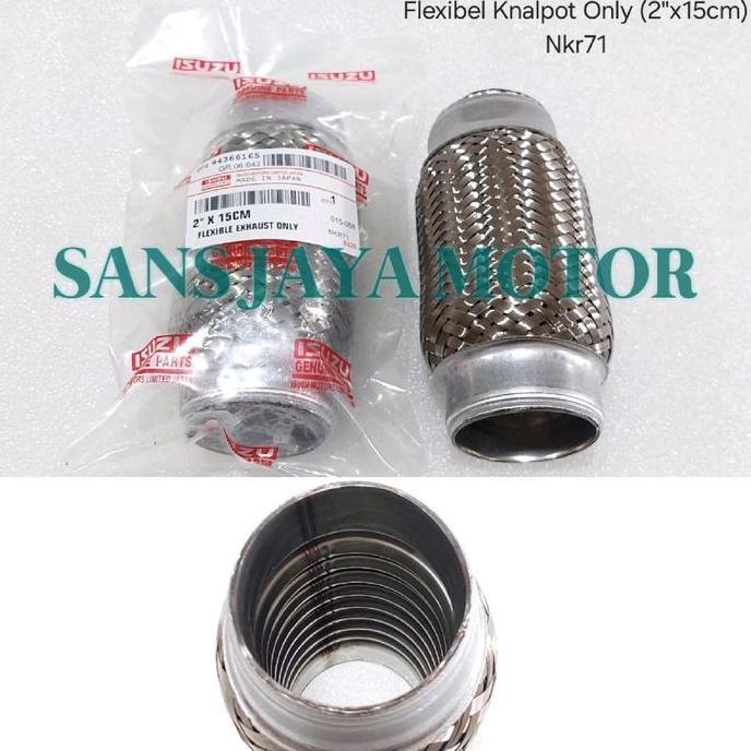 Grosir Flexible Exhaust Only 2"X15Cm Fleksibel Knalpot Kenalpot Isuzu Nkr71 Nkr 71 Original