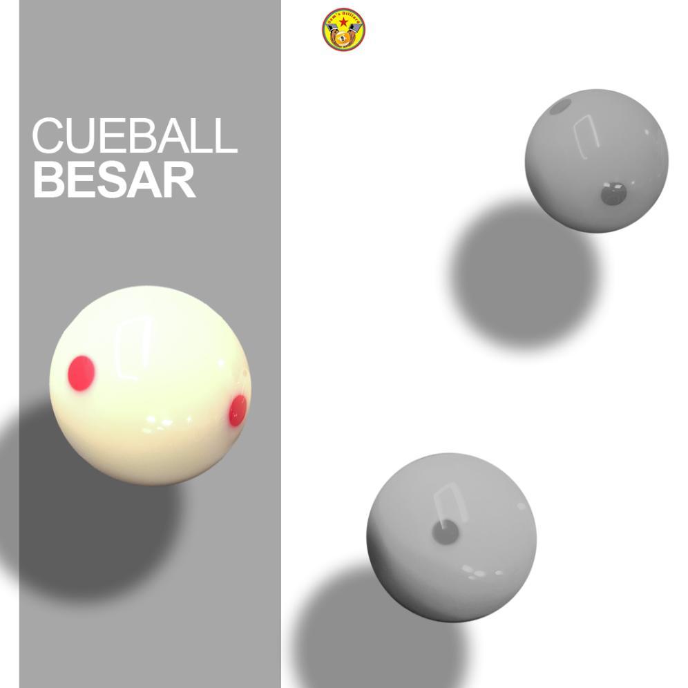 Bola Gaco Titik 6 - Bola Gaco Billiard grade B - Bola Billiard billiard