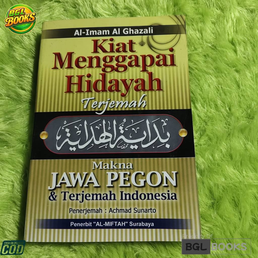 BUKU TERJEMAHAN KITAB BIDAYATUL HIDAYAH JPI 3 BAHASA SOFT COVER