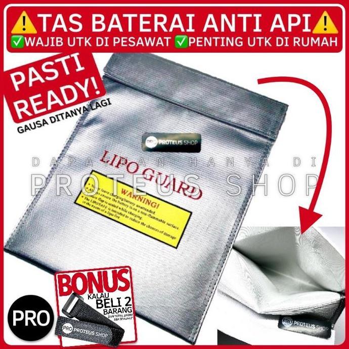 TAS BATERAI ANTI API LIPO SAFE GUARD BAG BATTERY DJI MAVIC MINI 2 3 4 5 FPV PRO AIR NEO FLIP FIMI X8