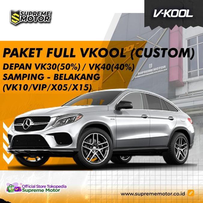 Kaca film mobil full vkool (CUSTOM ORDER)