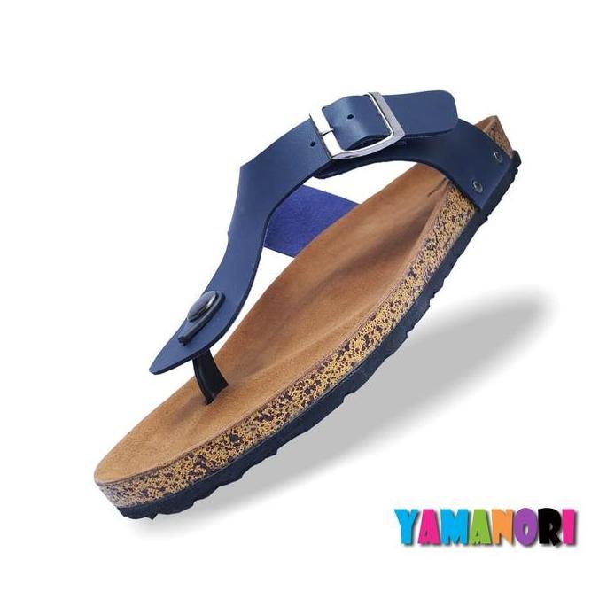 Kingg- Sandal Pria B Size Sendal Cowok Casual Jumbo Gesper Selop N