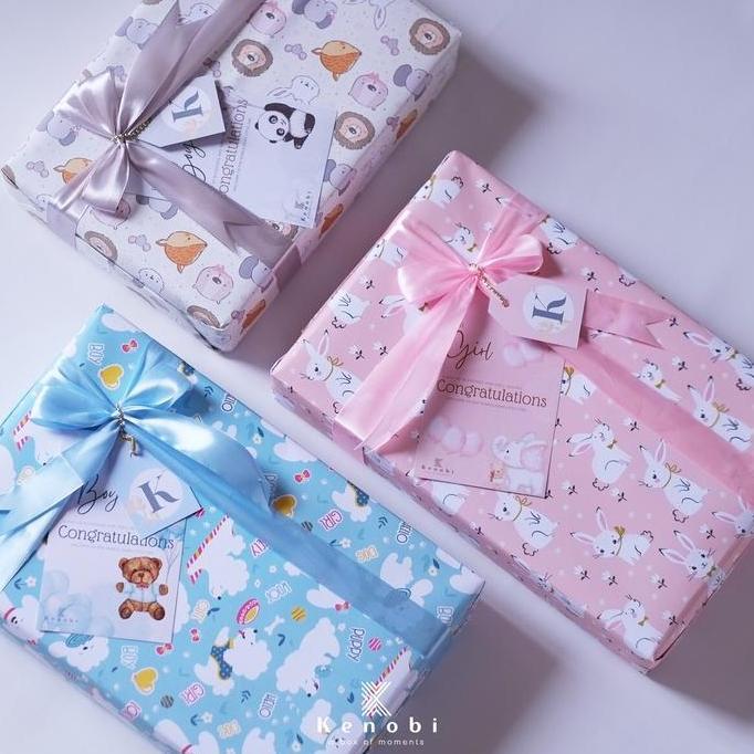 Selimut / Blanket Baby Hampers | Kado Lahiran | Hampers Bayi Newborn | [[ Kenobi Box ]] KS